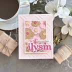 Simon Says Stamp Groovy Flowers Wafer Dies s1021 Happy Camper ILYSM Card | color-code:ALT10