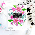 Simon Says Stamp Sequins Gumdrops gd1123 All The Joy Christmas Card | color-code:ALT01