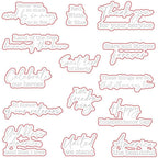 Honey Bee Because Of The Brave Stamp And Die Bundle dies mock up