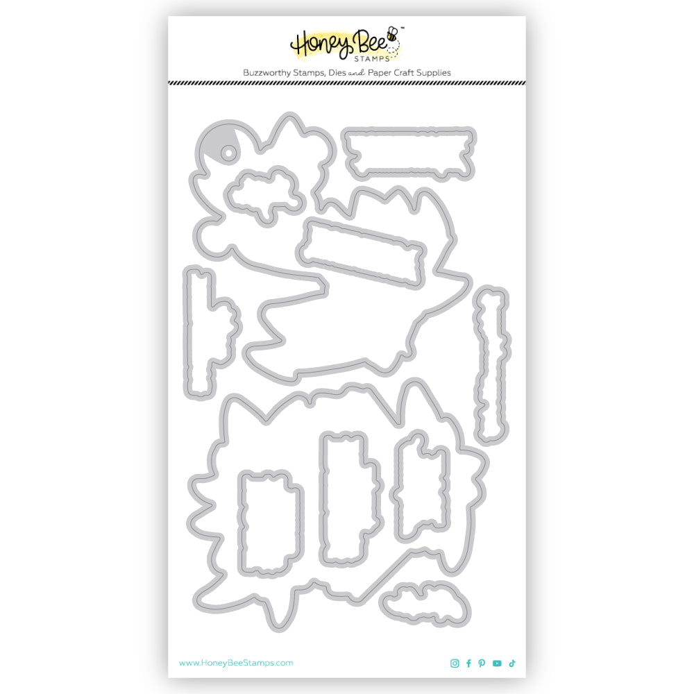 Honey Bee Anchor Of Hope Stamp And Die Bundle dies view