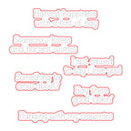 Honey Bee Something To Crow About Stamps And Dies Bundle*