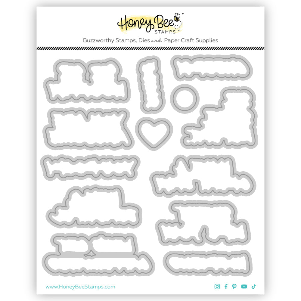 Honey Bee Sip Smile Repeat Dies hbds-662 Product Image