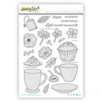 Honey Bee Life's Sweet Moments Clear Stamps And Dies Bundle
