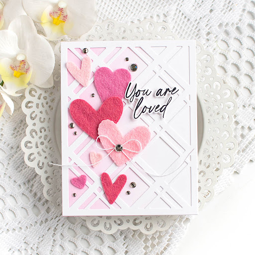 Simon Says Stamps and Dies Lots of Hearts set1149lh Heart to Heart Love Card | color-code:ALT03