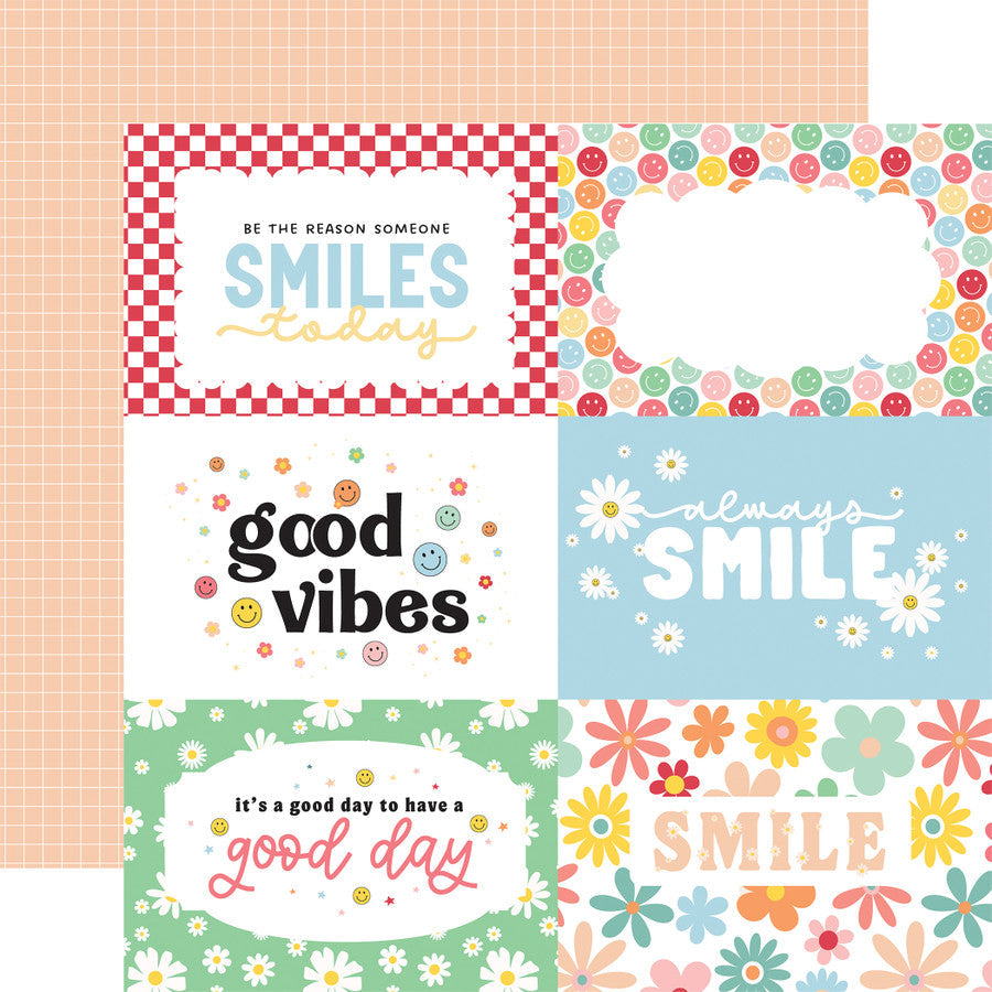 Echo Park Have A Nice Day 12 x 12 Collection Kit hnd361016 6x4 Journaling Cards
