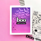 CZ Design Stamps and Dies Halloween Basics set1057hb STAMPtember Halloween Card
