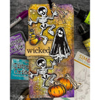 Simon Says Stamp Halloween Doodles Wafer Dies 437sss Halloween Tag
