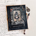 Simon Says Stamp Halloween Doodles Wafer Dies 437sss Halloween Card 