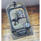 Tim Holtz Halloween Sketchbook Stamps with Simon Says Stamp Dies Bundle seths25 Halloween Tag