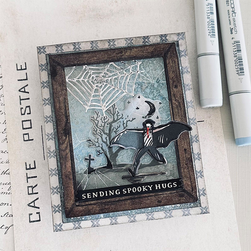 Simon Says Stamp Halloween Sketchbook Wafer Dies 469sss Halloween Card