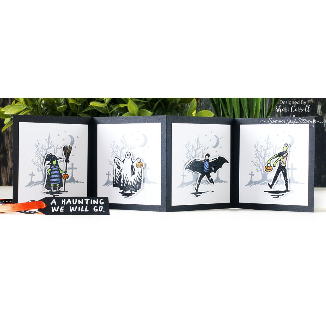Simon Says Stamp Halloween Sketchbook Wafer Dies 469sss Halloween Card