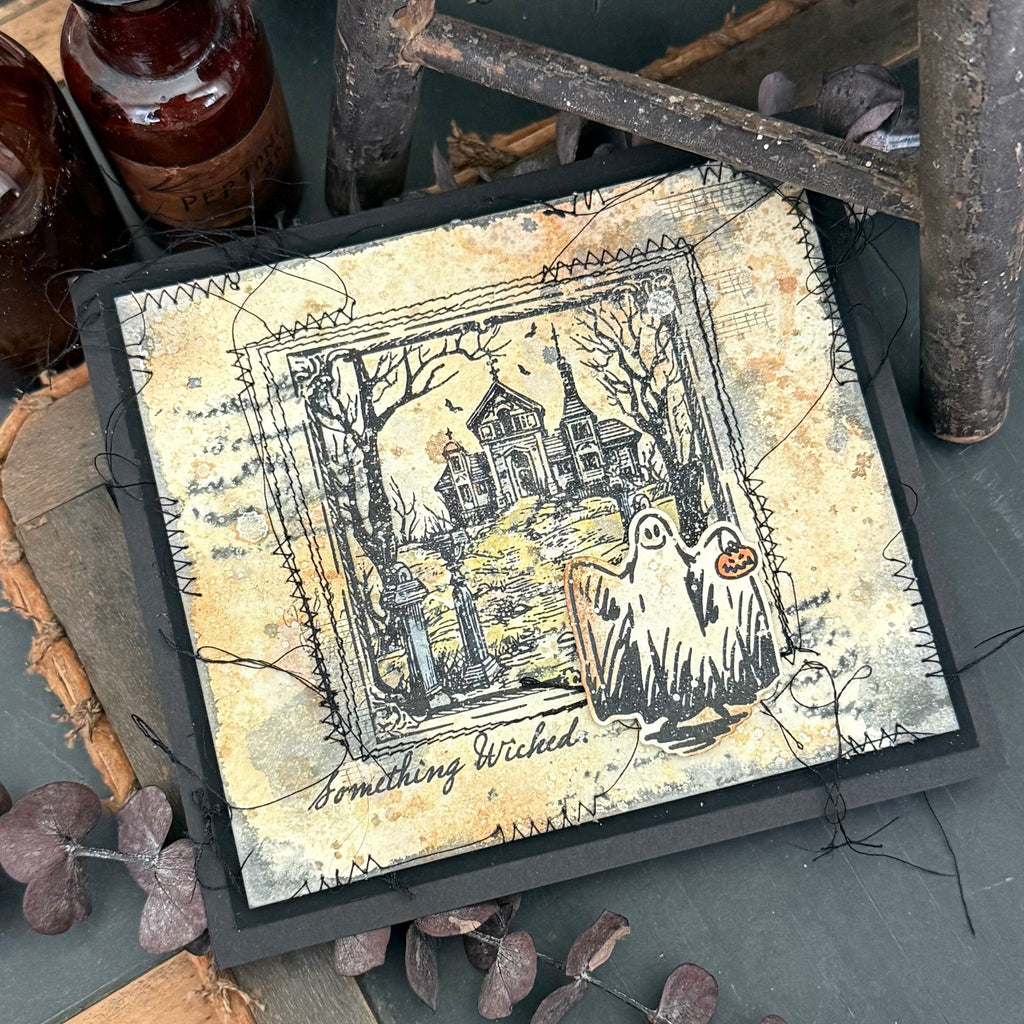 Simon Says Stamp Halloween Sketchbook Wafer Dies 469sss Halloween Card | color-code:ALT03