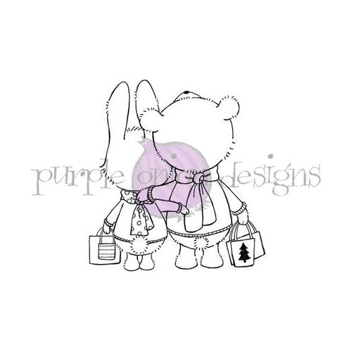 Purple Onion Designs Hannah And Finn Cling Stamp pod1361