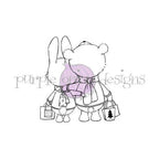 Purple Onion Designs Hannah And Finn Cling Stamp pod1361