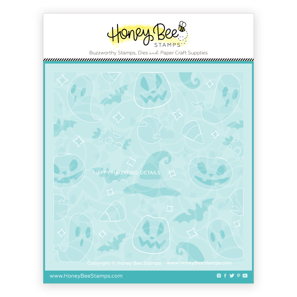 Honey Bee Happy Haunting Stencils And Dies Bundle