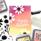 Simon Says Stamp Happy Autumn Wafer Dies sssd112878 Season Of Wonder Autumn Card