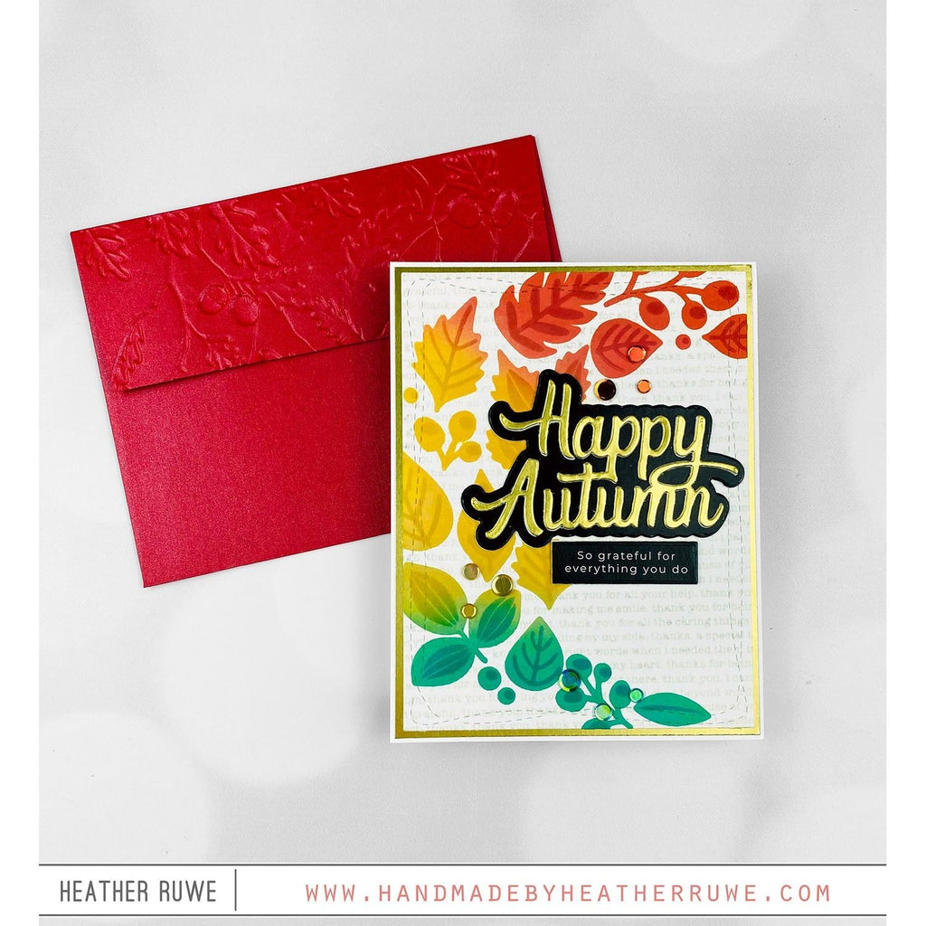 Simon Says Stamp Happy Autumn Wafer Dies sssd112878 Season Of Wonder Autumn Card | color-code:ALT03