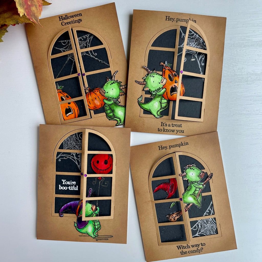Simon Says Clear Stamps Happy Hauntings sss202725c Stamptember Halloween Cards