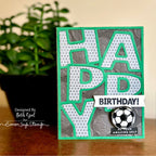Simon Says Stamp Happy Cover Wafer Dies 1308mdc Moments in Time Birthday Card