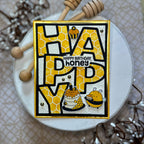 Simon Says Stamp Happy Cover Wafer Dies 1308mdc Moments in Time Birthday Card