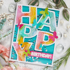 Simon Says Stamp Moments in Time Collection I Want It All Stand-Alone Dies set997sa Happy Cover