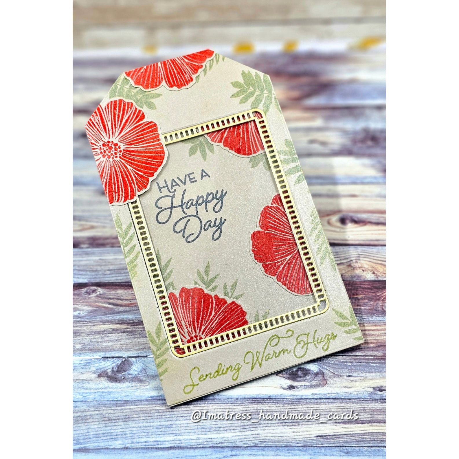 Simon Says Stamp Happy Day Wafer Dies 1361sdc Friend Like You Hugs Tag