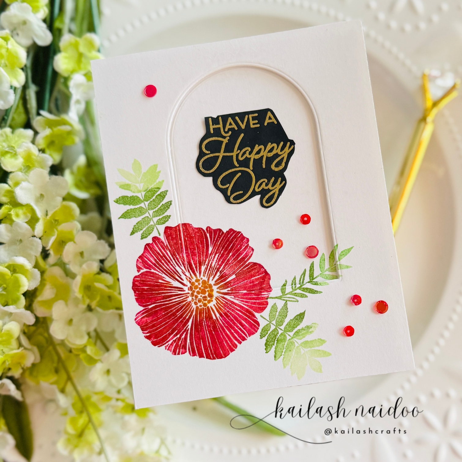 Simon Says Stamps and Dies Happy Day set1005hd Friend Like You Happy Day Card
