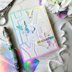 Simon Says Clear Stamps Happy 1211msc Moments in Time Graduation Card | color-code:ALT06