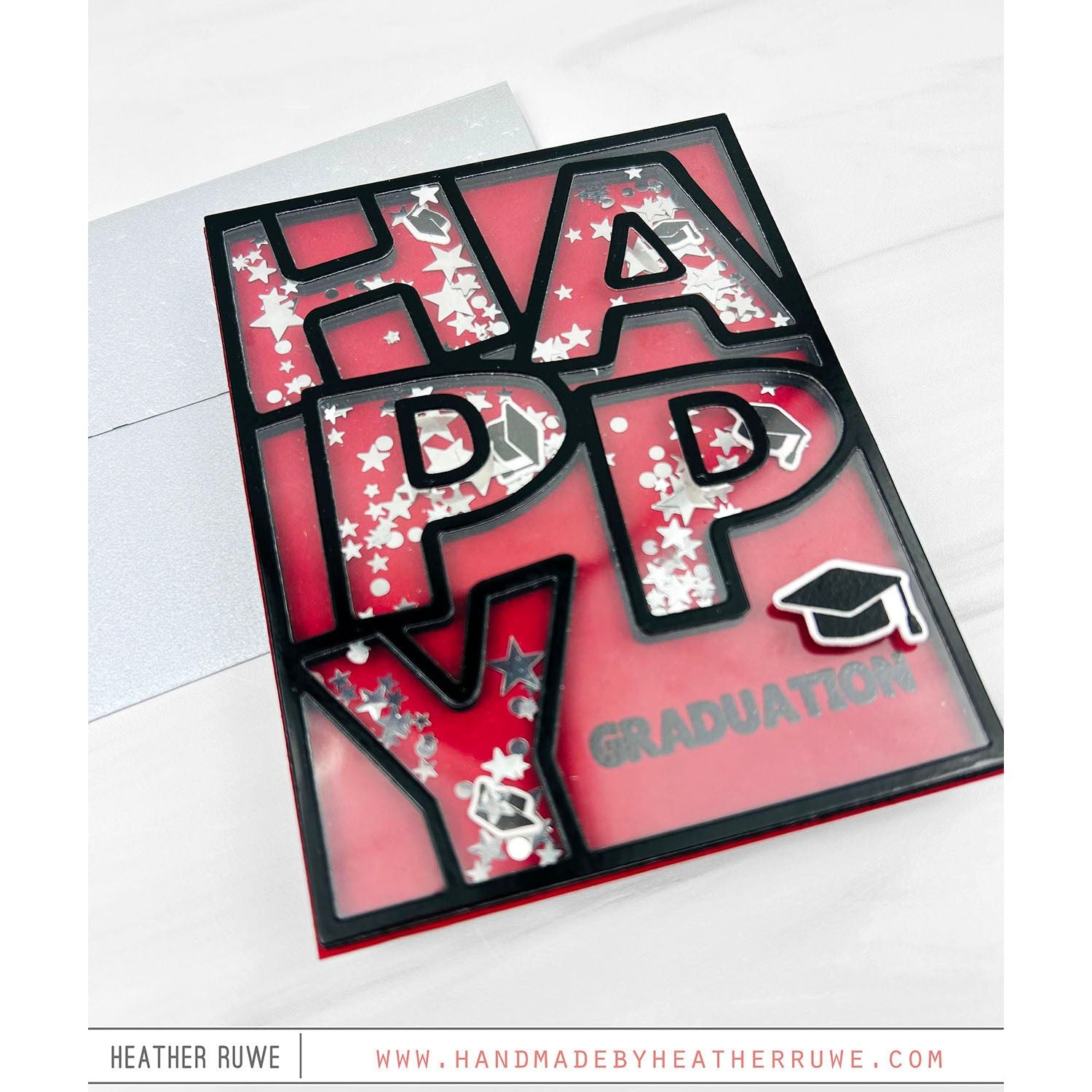 Simon Says Clear Stamps Happy 1211msc Moments in Time Graduation Card | color-code:ALT08
