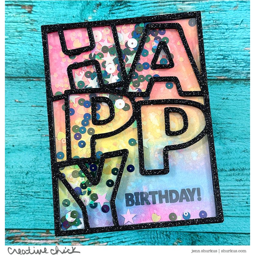 Simon Says Clear Stamps Happy 1211msc Moments in Time Birthday Card | color-code:ALT02