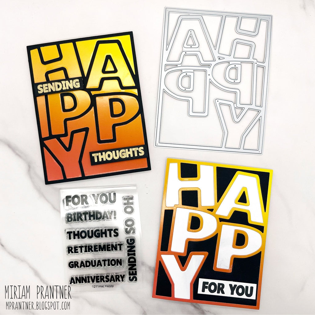 Simon Says Clear Stamps Happy 1211msc Moments in Time Happy Cards | color-code:ALT09