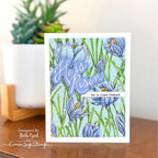 Simon Says Stamp He Is Risen Script Wafer Dies 1585sd Beautiful Moments Easter Card | color-code:ALT04