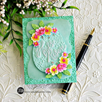 Simon Says Stamp He Is Risen Script Wafer Dies 1585sd Beautiful Moments Easter Card | color-code:ALT03