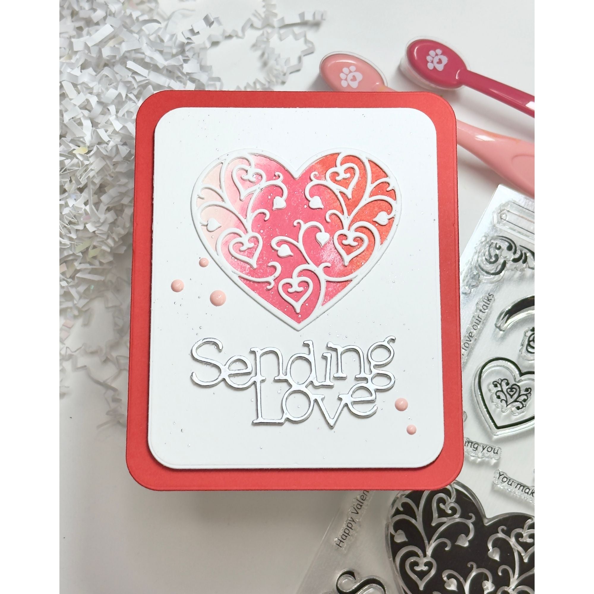Simon Says Stamp Heart to Heart Collection I Want It All Stand-Alone Dies set1161sa