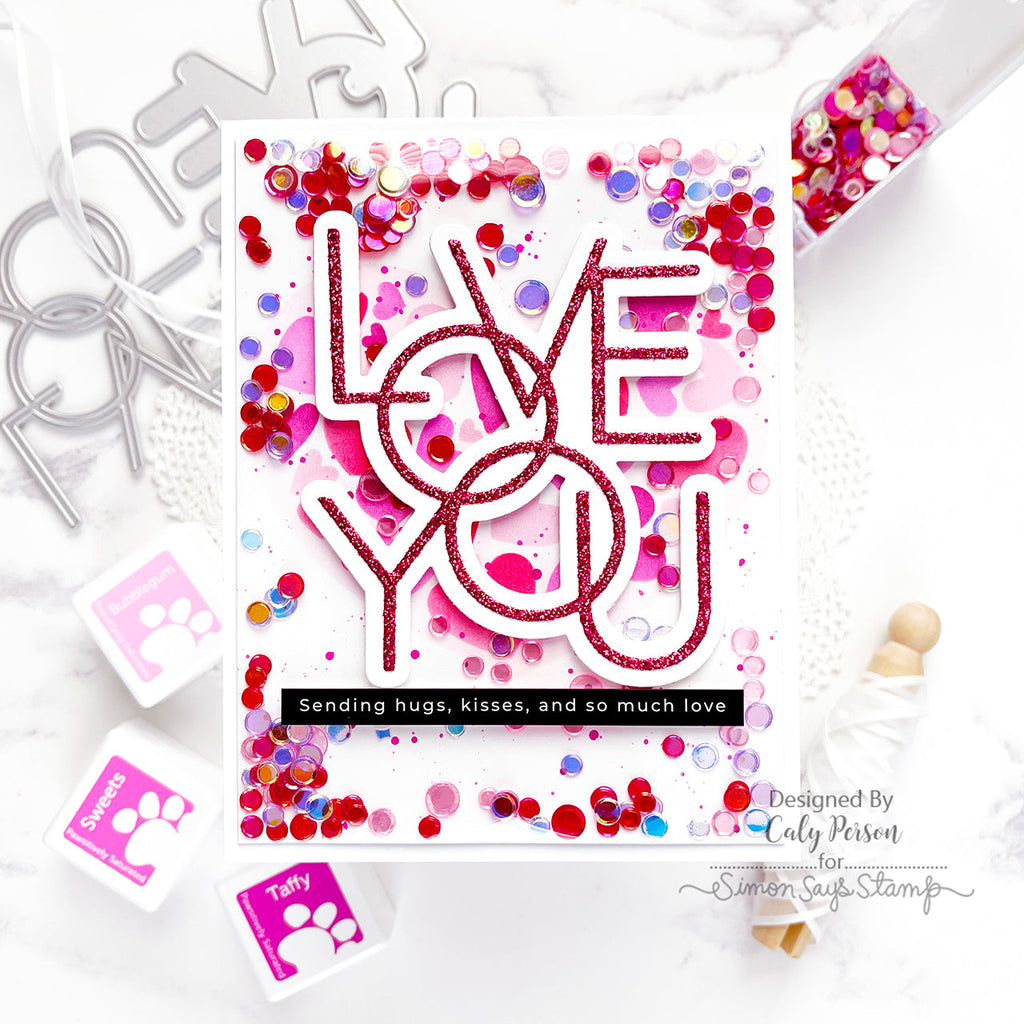Simon Says Stamp Stencils Hearts In A Heart ssst221730c Smitten Love Card | color-code:ALT02