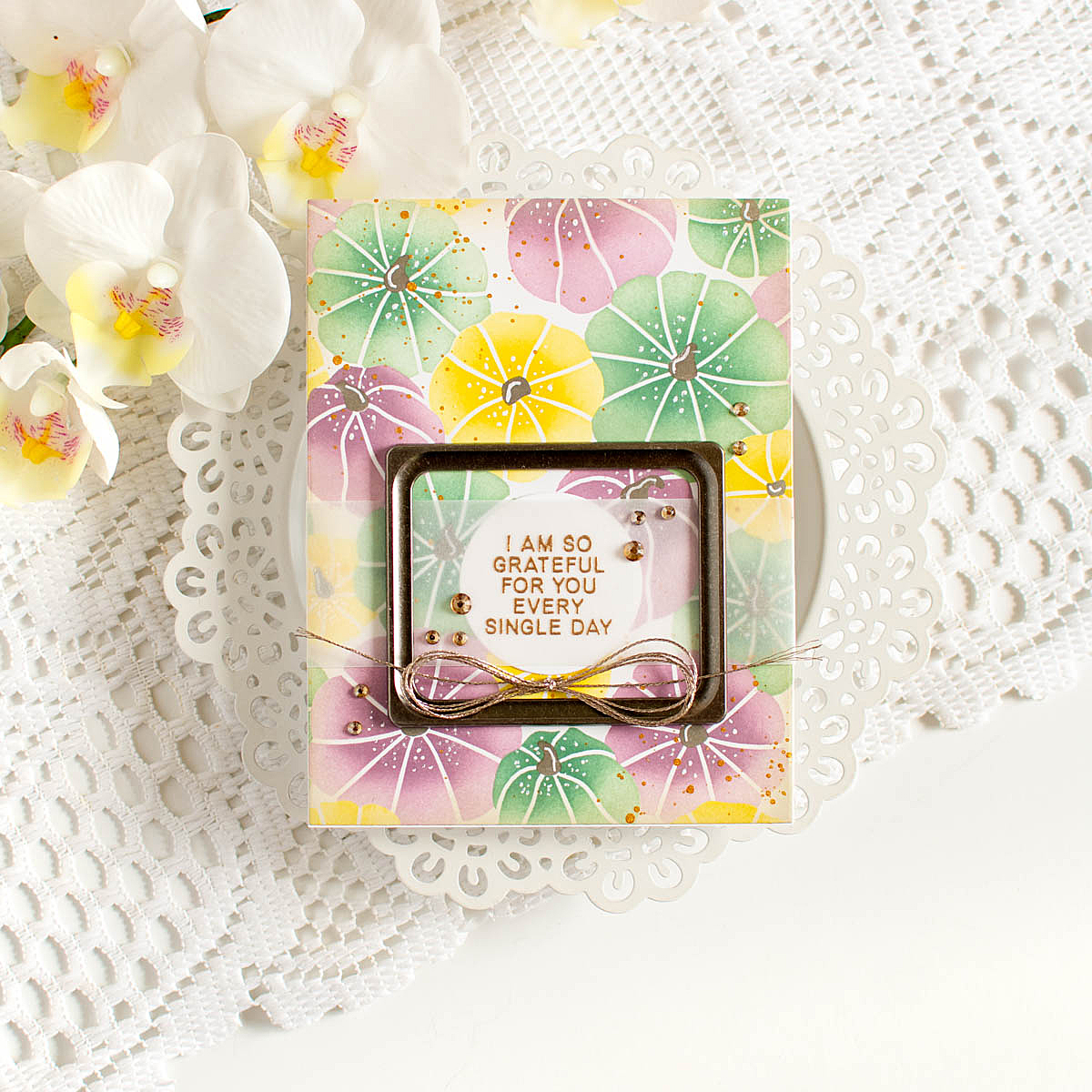 Simon Says Stamp Card Kit of the Month October 2025 Fall Vibes ck1025 Grateful Card