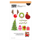 Hero Arts Beep Beep Holiday Extras Die Set df310