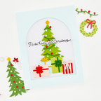 Hero Arts Beep Beep Holiday Extras Die Set df310 ill be home for christmas