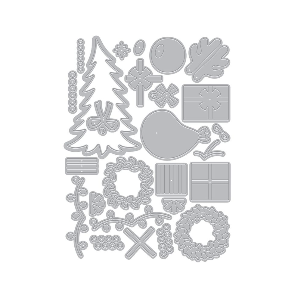 Hero Arts Beep Beep Holiday Extras Die Set df310 metal cut product