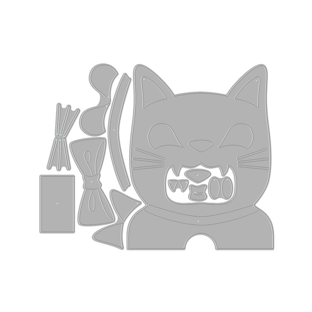 Hero Arts Big Mouth Cat Die Set df324 product metal