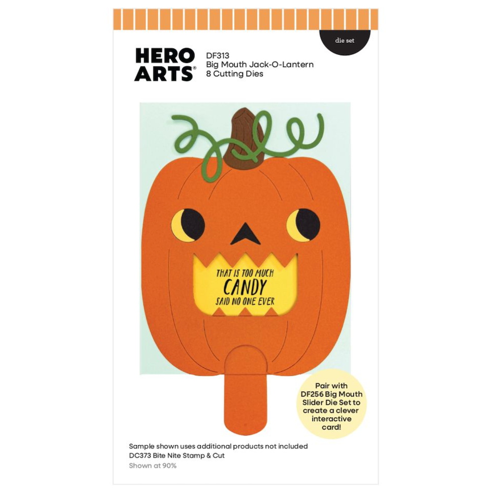 Hero Arts Big Mouth Jack-o-Lantern Die Set df313