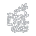 Hero Arts Fancy Dies GRATEFUL WORDS DF089
