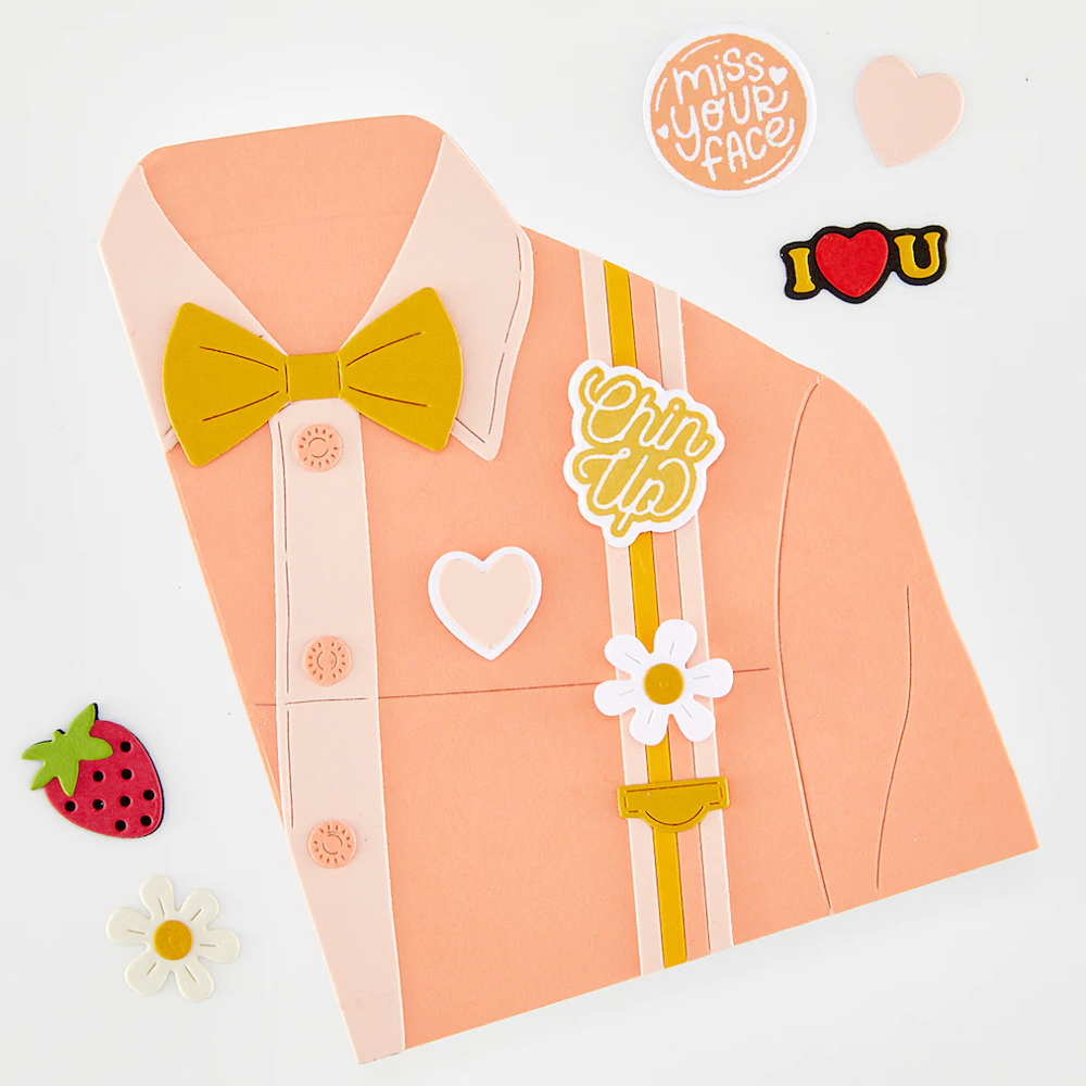 Hero Arts Suspenders Die Set df292 chin