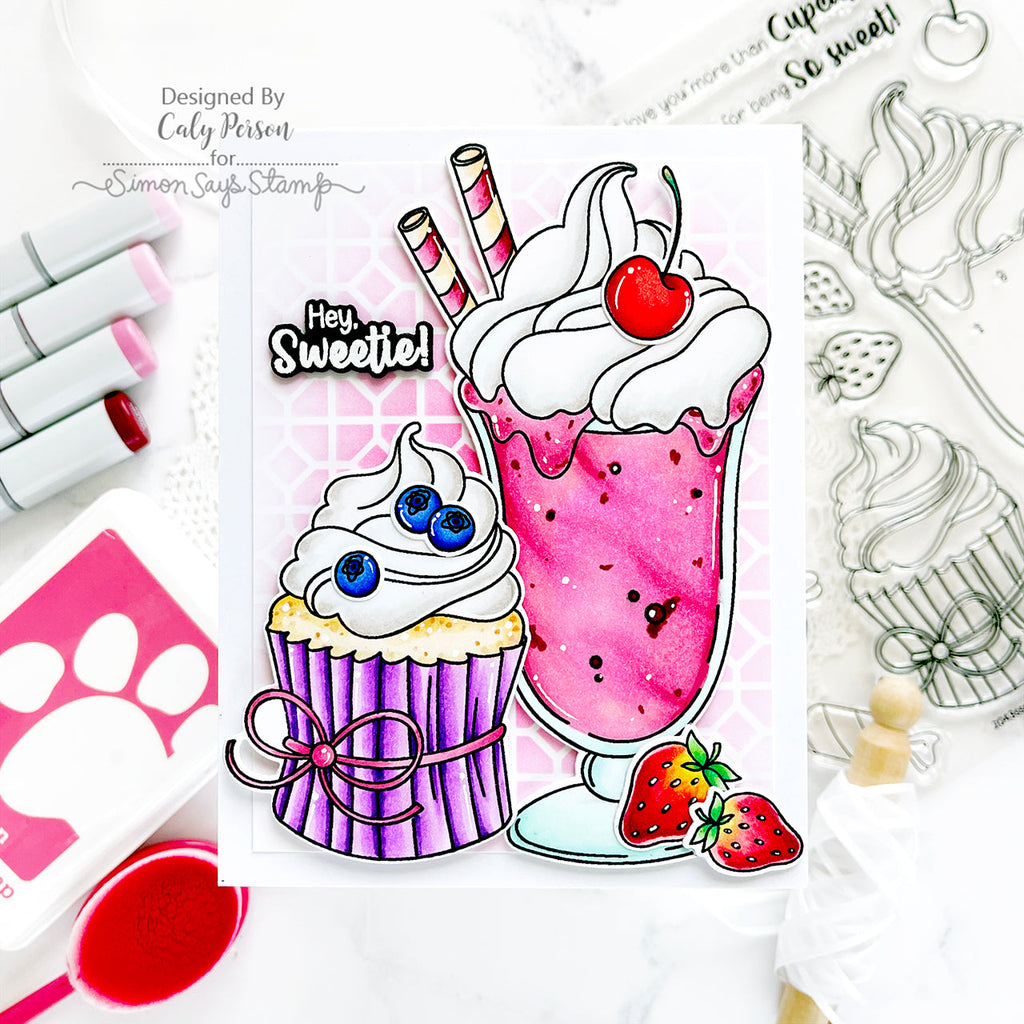 Simon Says Clear Stamps Hey Sweetie 2043ssc Be Bold Hey Sweetie Card | color-code:ALT06