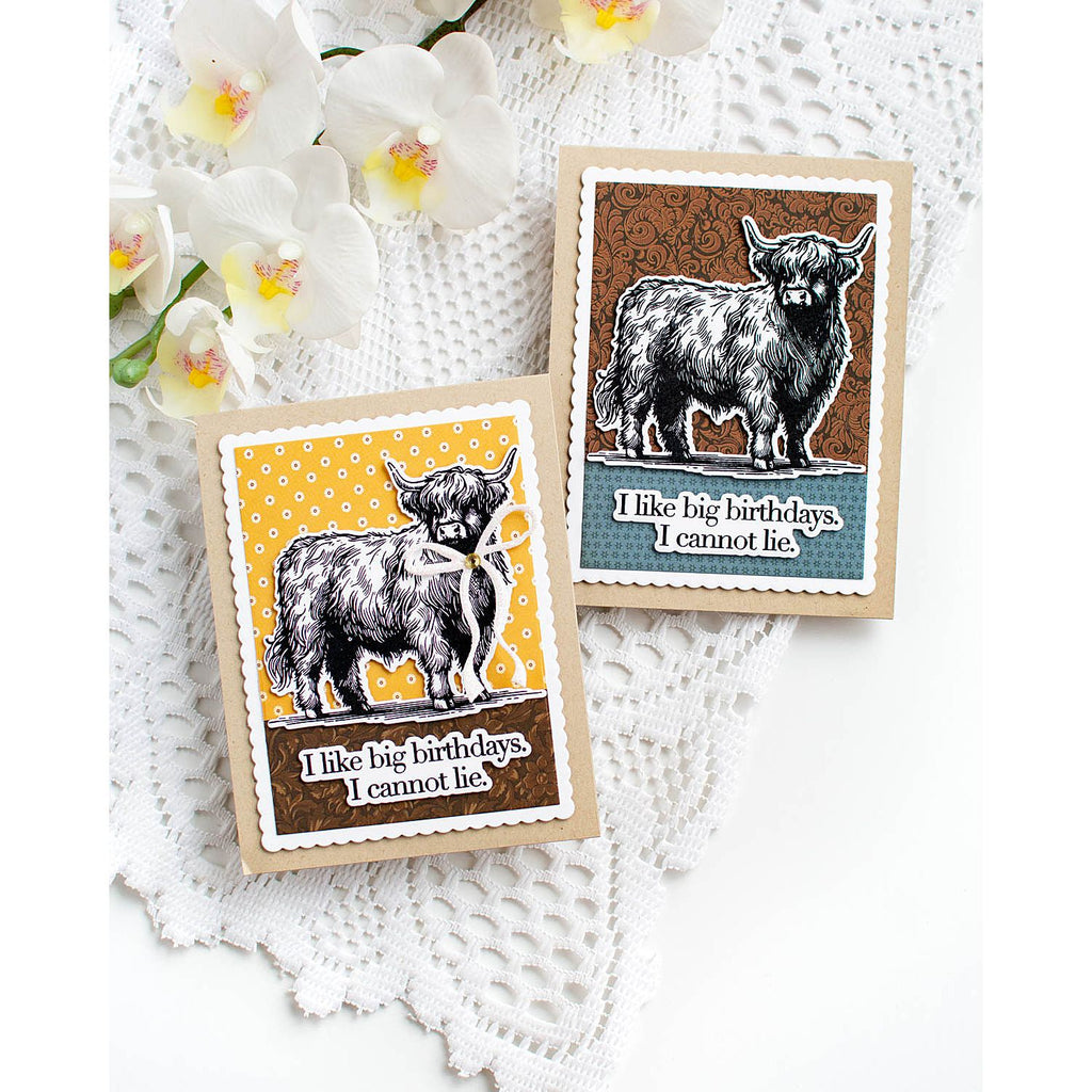Simon Says Clear Stamps Highland Cows 2267ssc STAMPtember Birthday Cards | color-code:ALT01