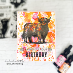 Simon Says Stamps and Dies Highland Cows set1053hc STAMPtember Birthday Card