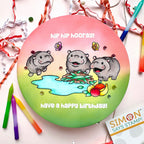 Simon Says Stamps and Dies Hip Hip Hooray set929hh Favorite Things Birthday Card