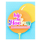 SES-051 Spellbinders Tiny Dots Embossing Folder Hooray