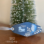 Simon Says Stamp Ho Ho Holiday Greens Wafer Dies s1062 Sugar and Spice Holiday Tag