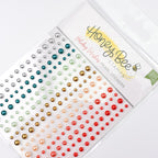 Honey Bee Holiday Wishes Pearl Stickers hbgs-prl13 Detailed Product View Angled Top
